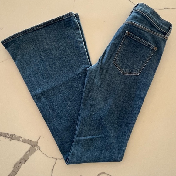 J Brand - Valentina High-Rise Flare Jeans Size 25 Endeavor Wash Long Inseam - Picture 4 of 11
